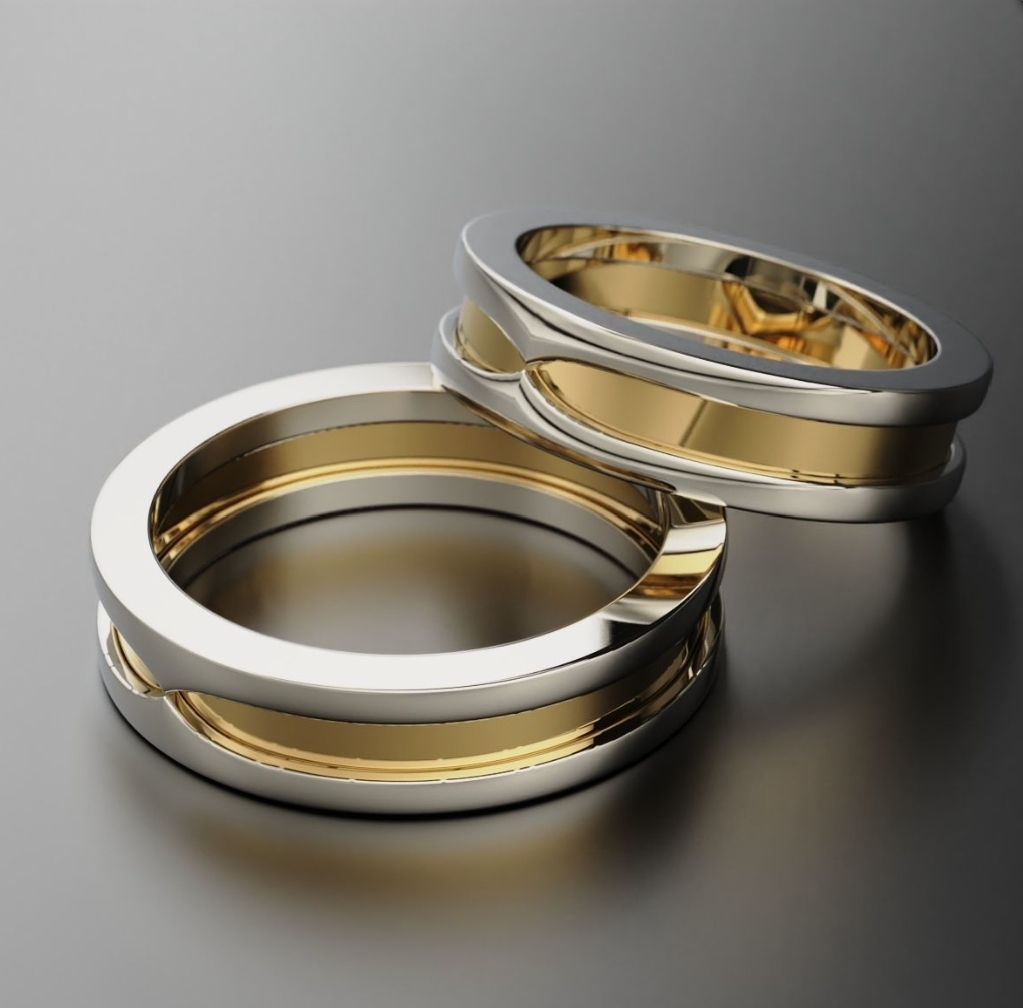 Обручальные кольца BVLGARI